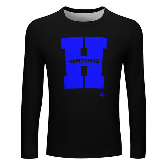 Homewood H Long Sleeve Blk/Blu