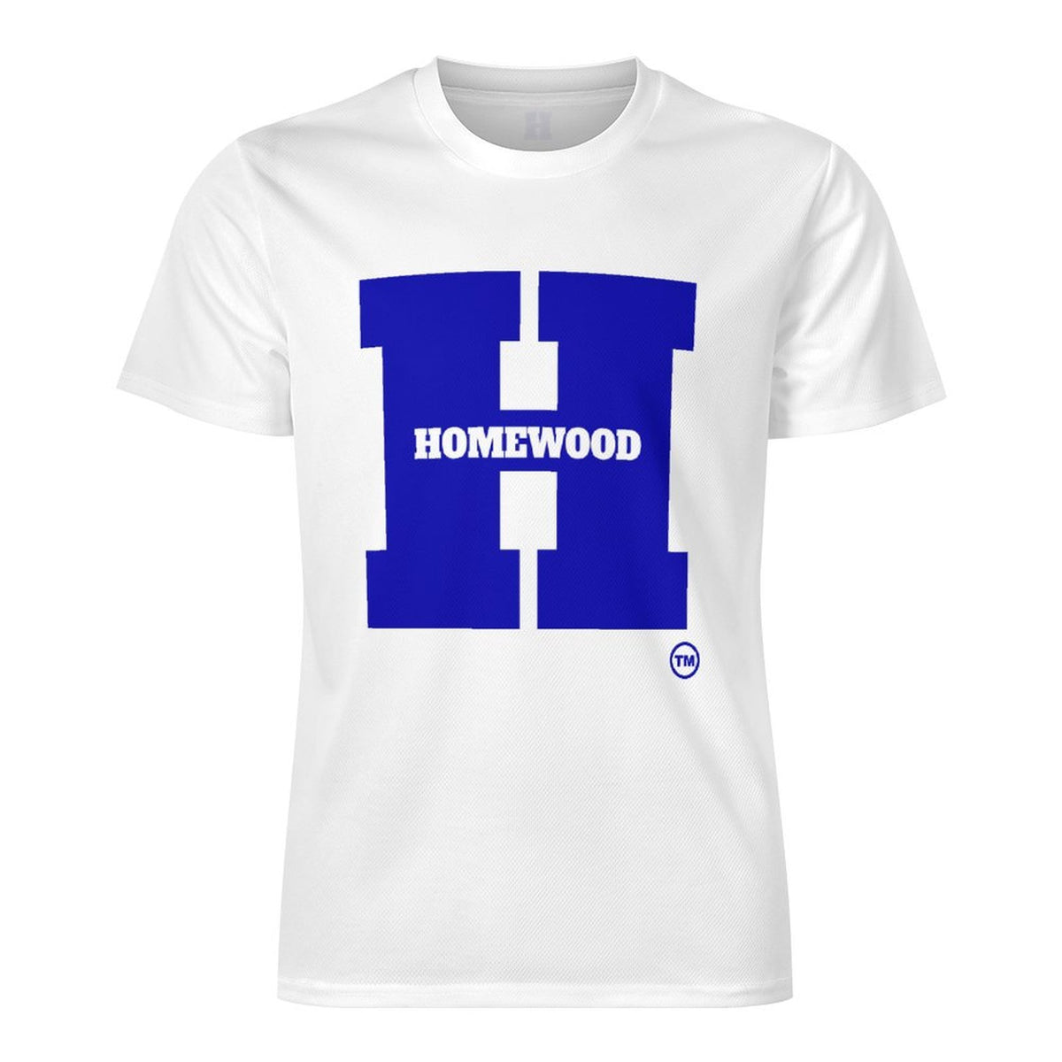 Big H Homewood Ice Silk T-shirt Wht/Blu