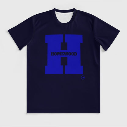 Big H Homewood Ice Silk T-shirt Drk Blu/Blu