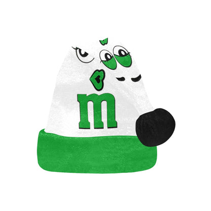 Santa Hat M&M Green