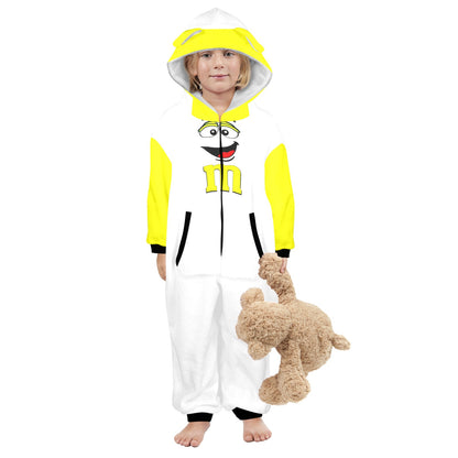 Kids M&M Onesie Yellow