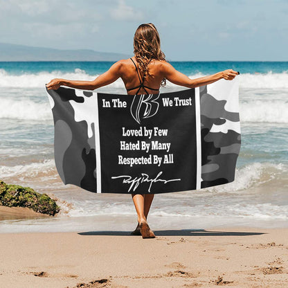 RR Beach Chamois 30"x 60" Blk