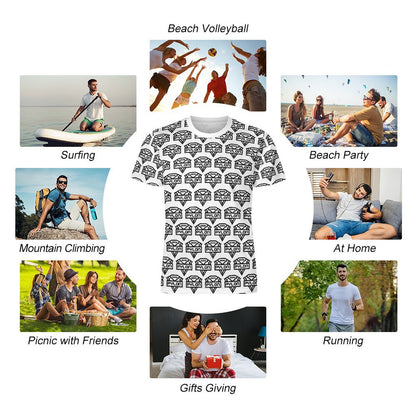 Pylon Ice Silk Tee Wht Pylon Print