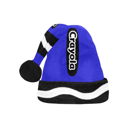 Santa Hat Crayola Blue