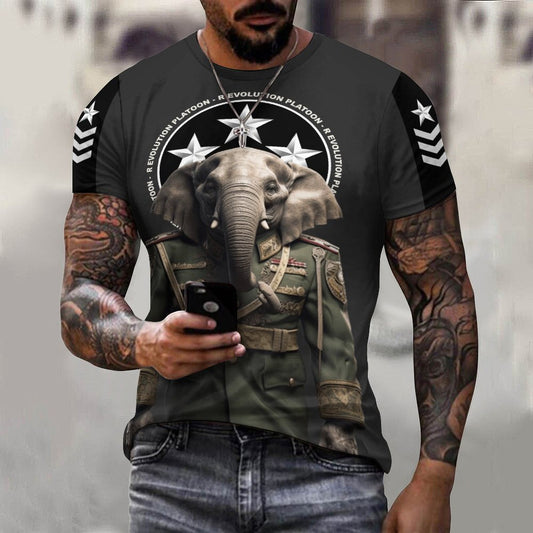 R Evolution Platoon Elephant - Unisex Tee