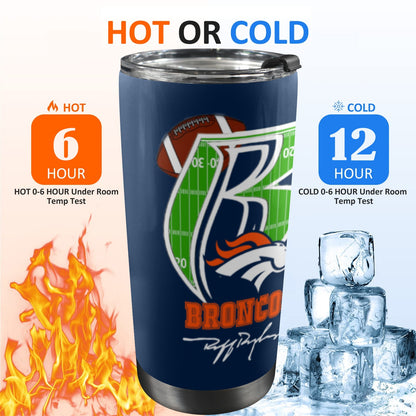 RR Broncos 20oz Mobile Tumbler 2023