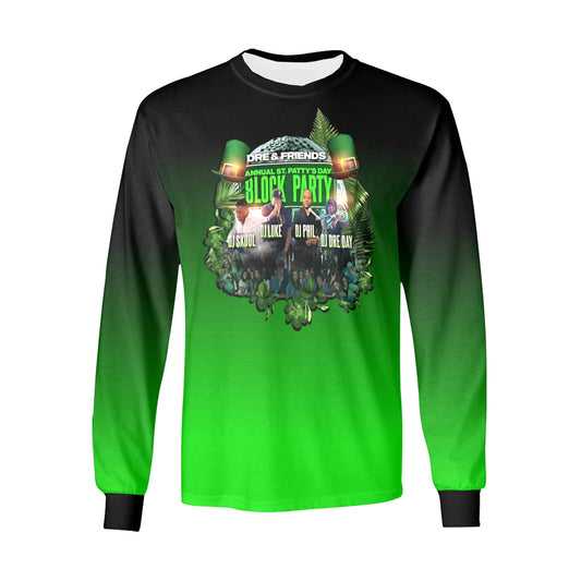 DTMOB Saint Patrick's Day Full Print Long Sleeve Tee