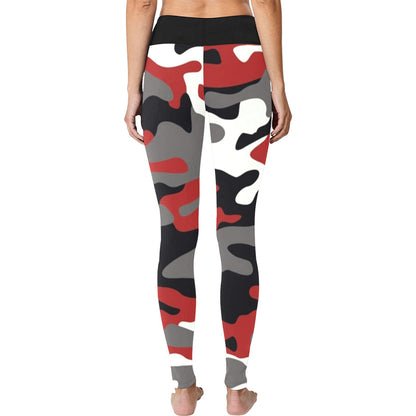 Fort Worth Red Camo Leggings