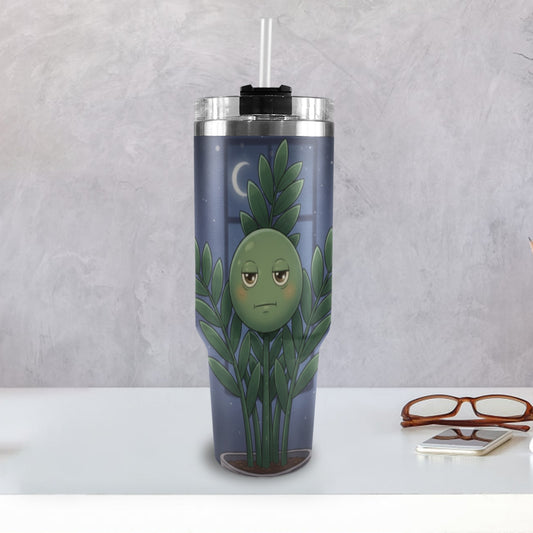 Plant Love ZZ Plant 40oz Stainless Steel Tumbler