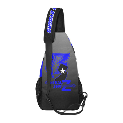 Central JerZ  Crossbody Bag Blue Camo