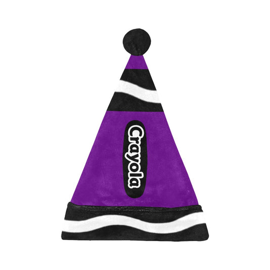 Santa Hat Crayola Purple