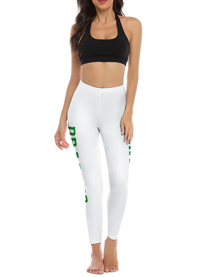 Allderdice Leggings Wht/Green