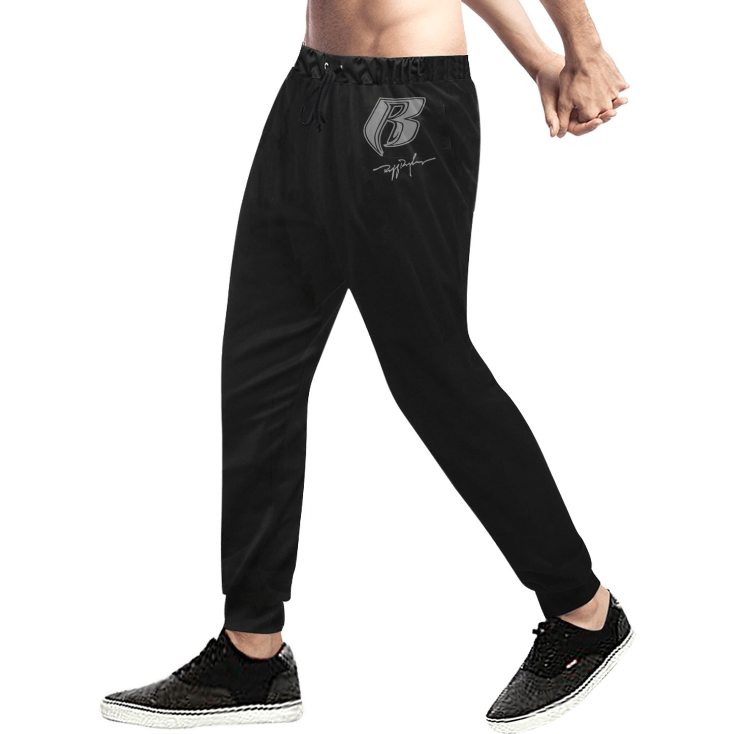 Mens Joggers Blk/Gry RR