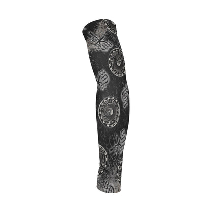 BHR Arm Sleeves Blk Bandana - Blk Man