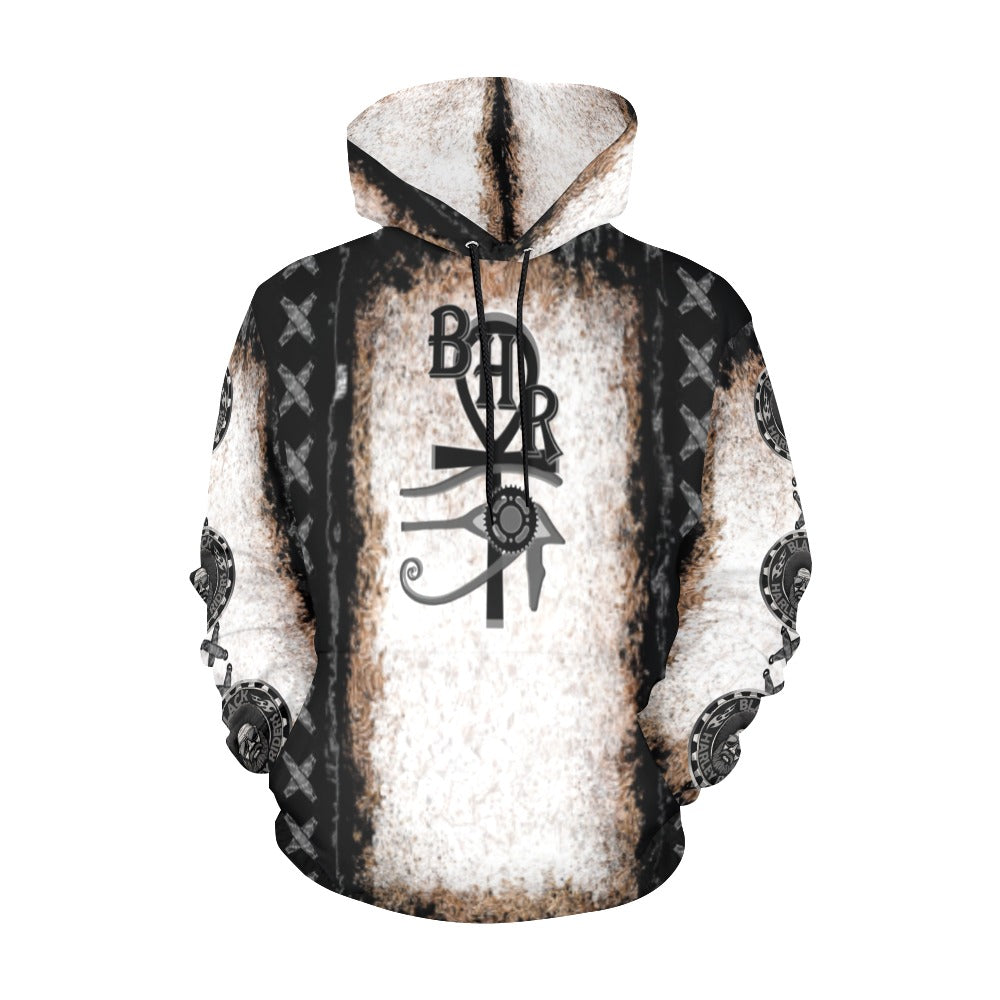 BHR Hoodie Cream Stonewash - Unisex