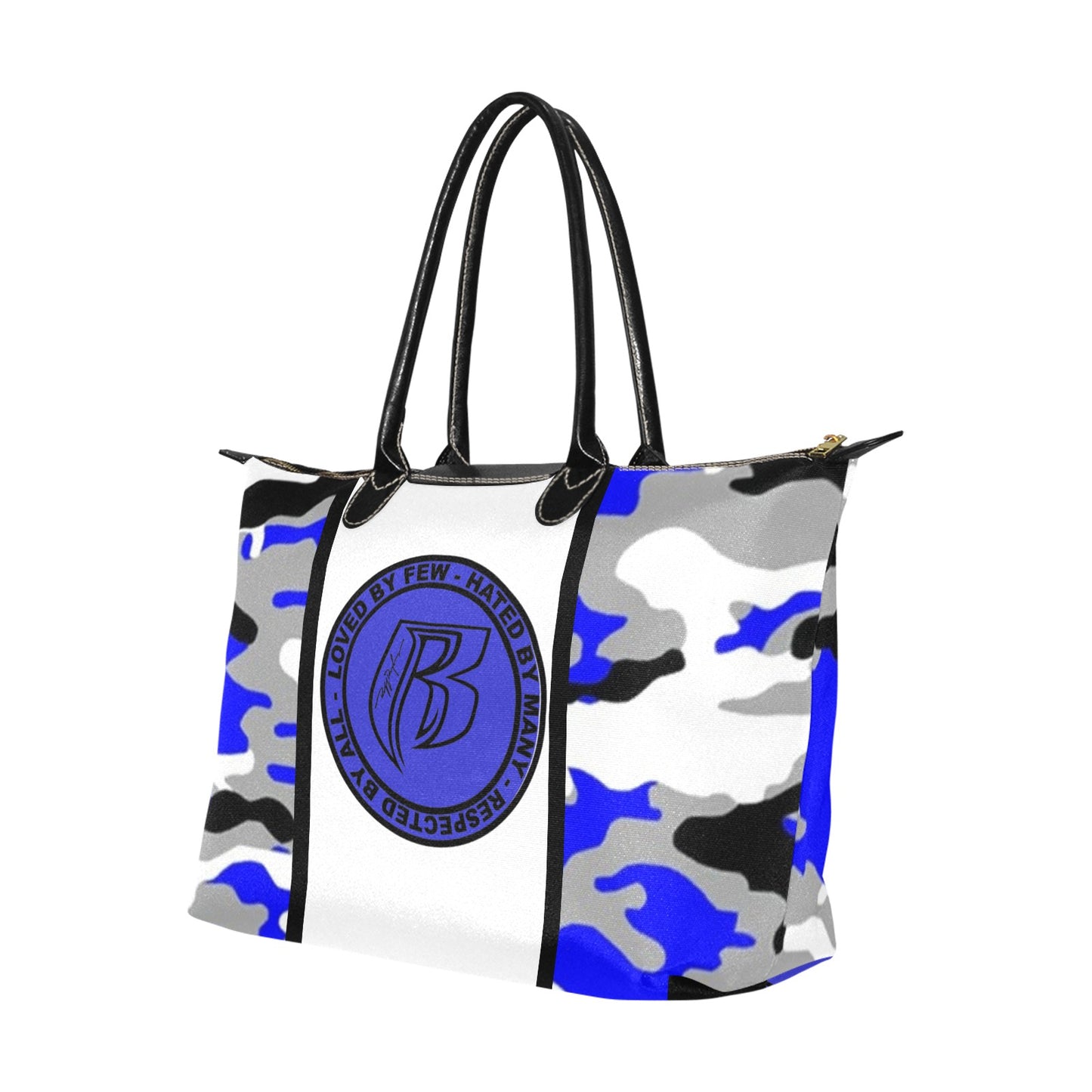 RR Lrg Handbag Blue Camo