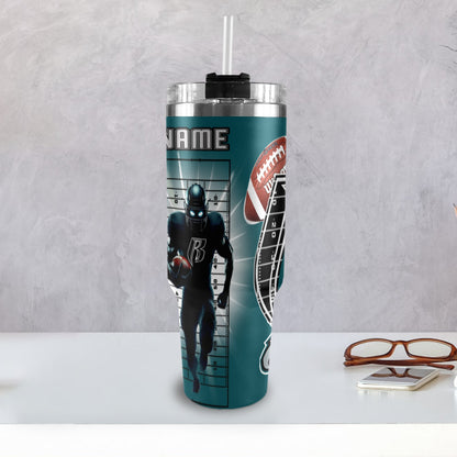 RR EAGLES 40OZ STAINLESS STEEL TUMBLER 2025