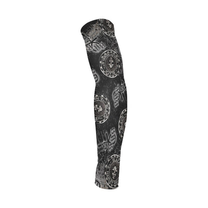 BHR Arm Sleeves Blk Bandana - Blk Woman