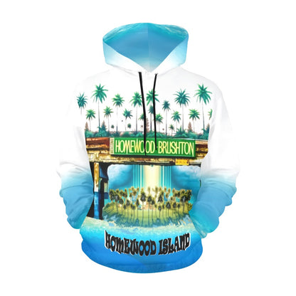 Homewood Island Hoodie White