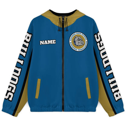 Savannah Bulldogs Hooded Windbreaker Jacket