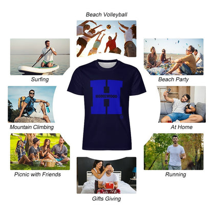 Big H Homewood Ice Silk T-shirt Drk Blu/Blu