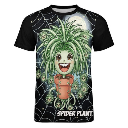 Plant Love Ice Silk Tee - Spider Plant
