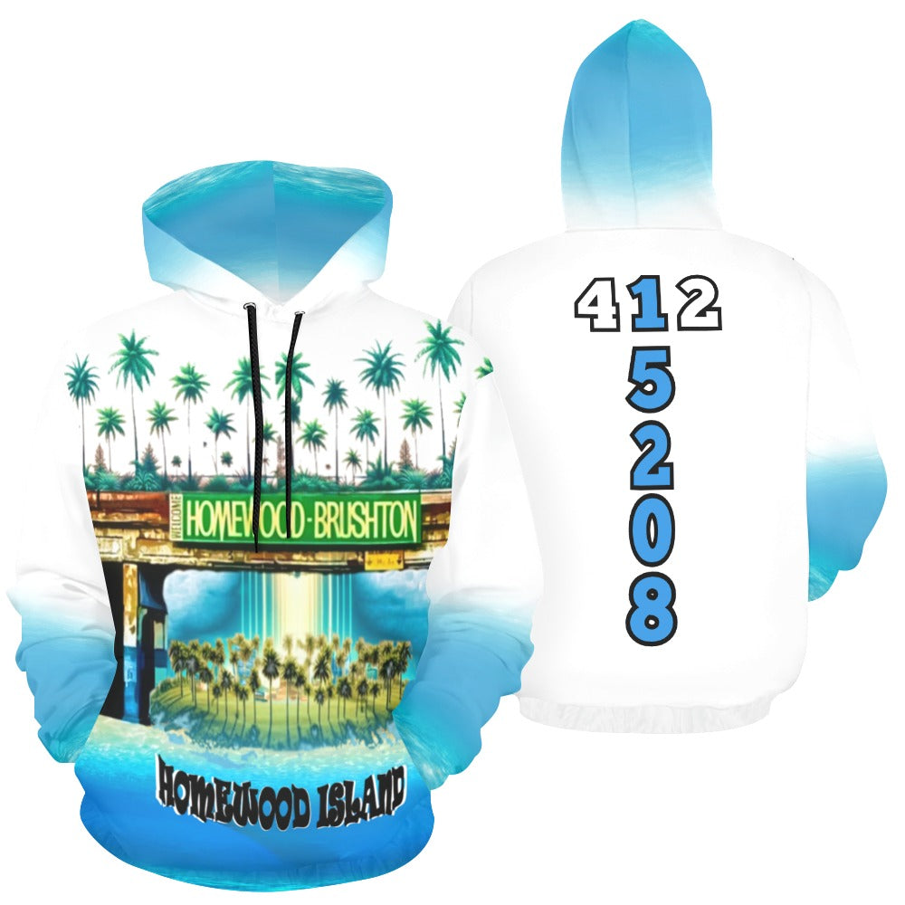 Homewood Island Hoodie White