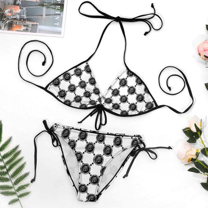 RR String Bikini Plus Size Wht RR Coin