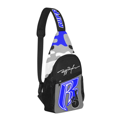 RR Crossbody Bag Blue Camo