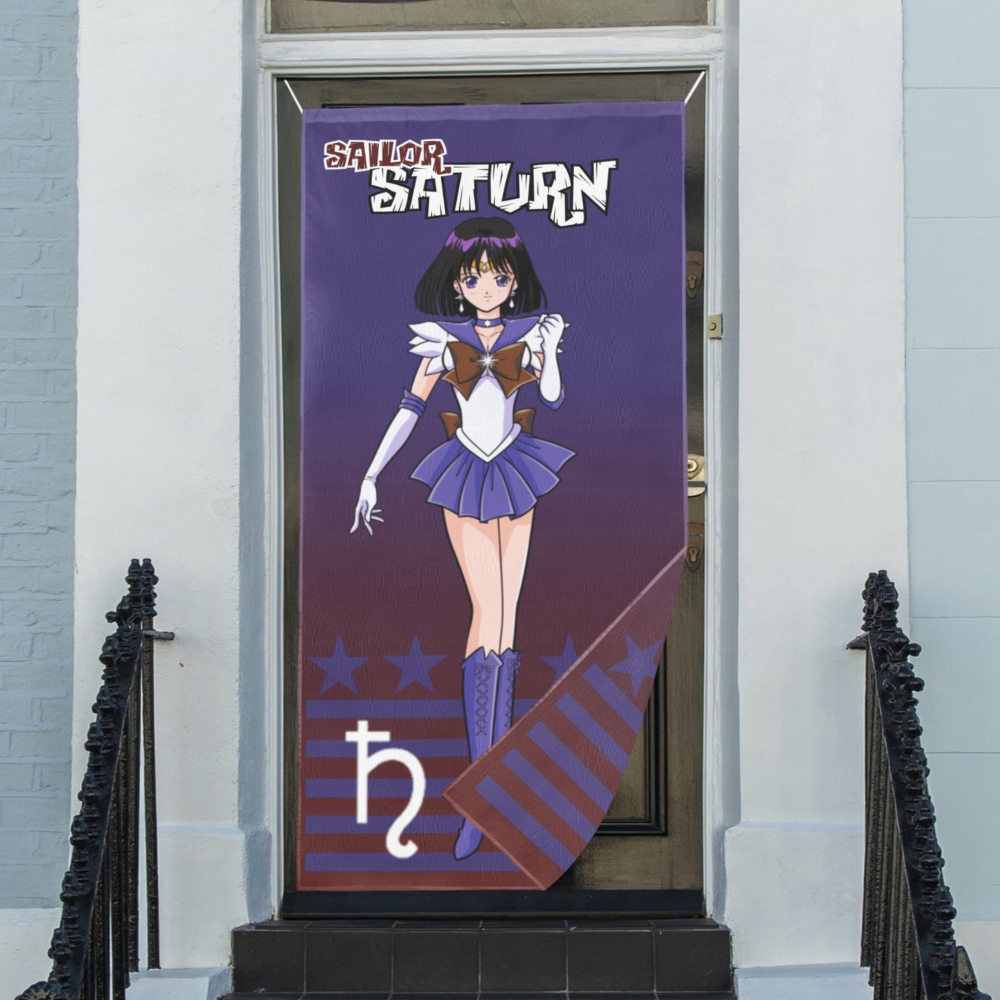 Sailor Saturn Room Banner Door Banner