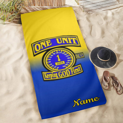 One Unit Towel Beach Towel 31"x71"