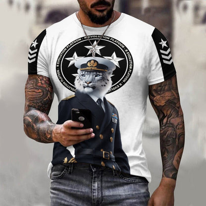 R Evolution Platoon Snow Leopard - Unisex Tee