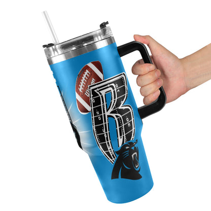 RR PANTHERS 40OZ STAINLESS STEEL TUMBLER 2025