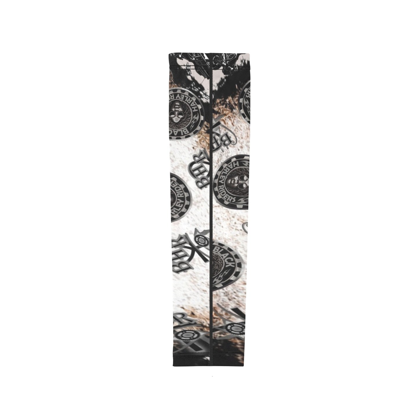 BHR Arm Sleeves  Cream Bandana - Blk Woman