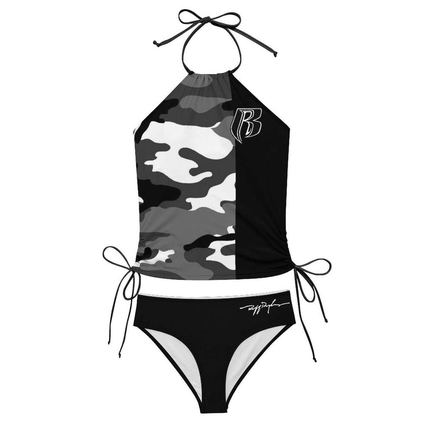 RR Two Piece Halter Swimsuit Camo