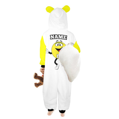 Kids M&M Onesie Yellow