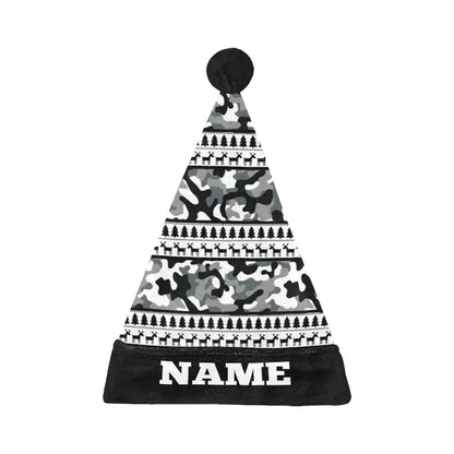 RR Christmas Flannel Hat - Camo / Blk