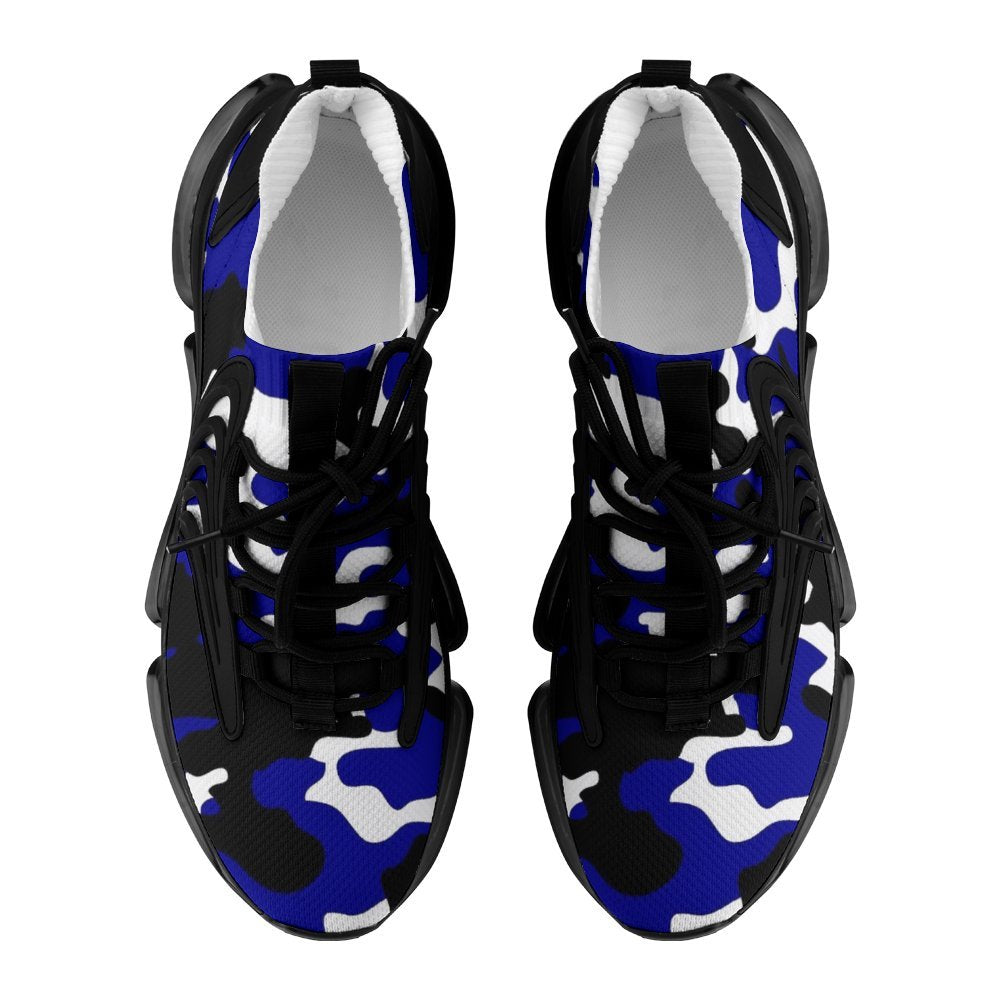 RR Running Shoes- Royal Blu Camo