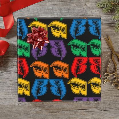 RR Christmas Wrapping Paper 58" x 23" 2 Rolls RR Colorful