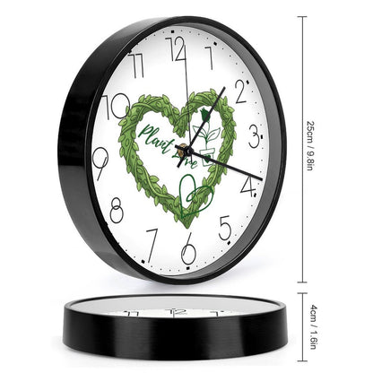 Plant Love 10x10 Wall Clock - Plant Love