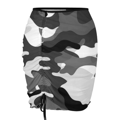 Fort Worth Shear Short Shurred Camo Skirt