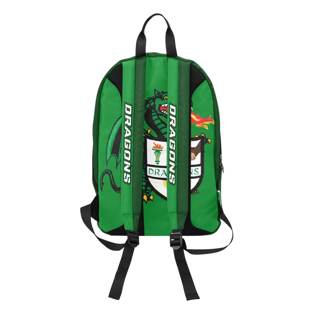 Allderdice Dragons Large Capacity Travel Backpack 3 - Add your name.