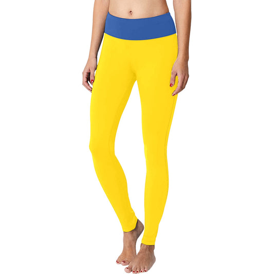 RR Rams Leggings Yellow