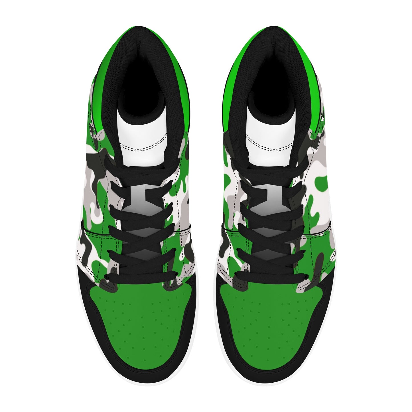 RR Green Camo High Top Sneakers