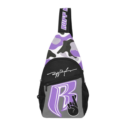 RR Crossbody Bag Purple Camo