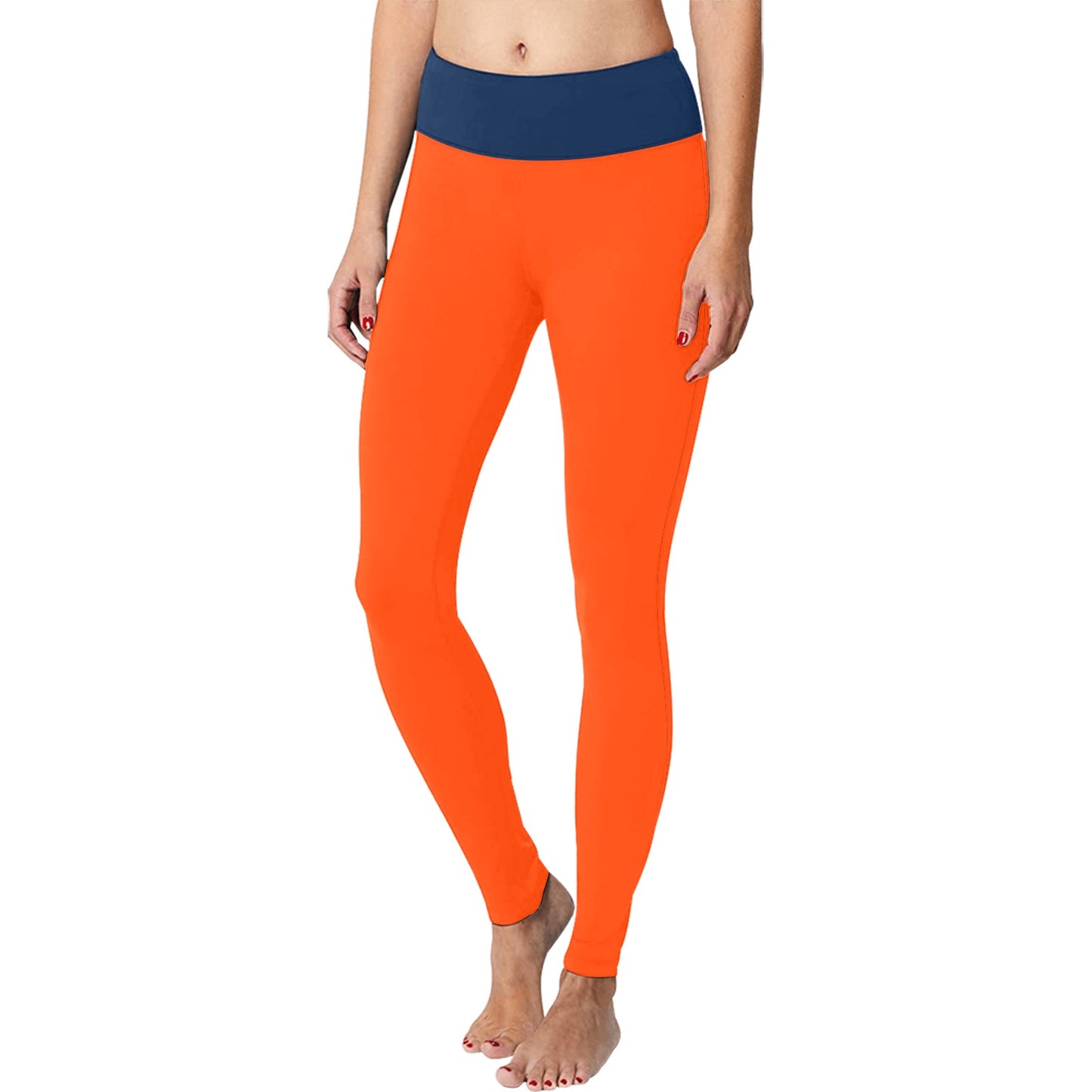 RR Broncos Leggings Orange