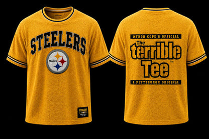 Pittsburgh Terrible Terry Cloth Tee - Gold