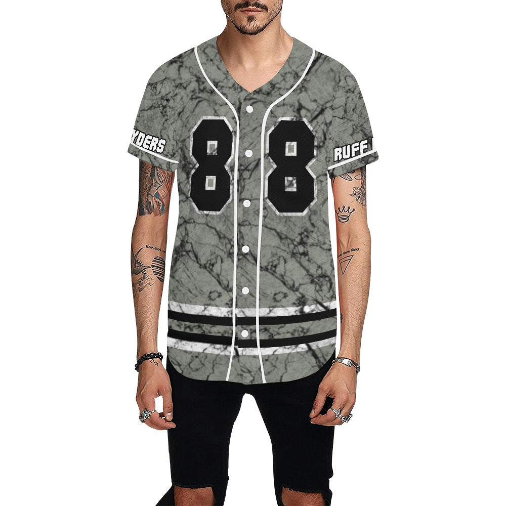 RR Baseball Jersey Stonewash Gray