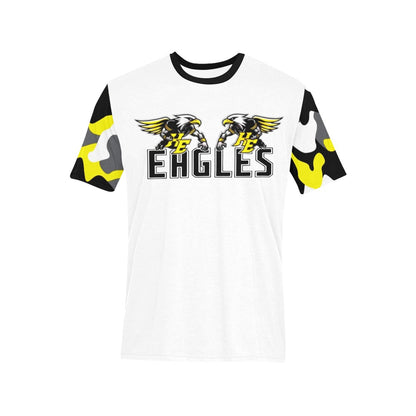 HYA Eagles Football Tee Wht/Camo