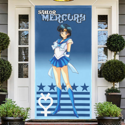 Sailor Mercury Room Banner Door Banner